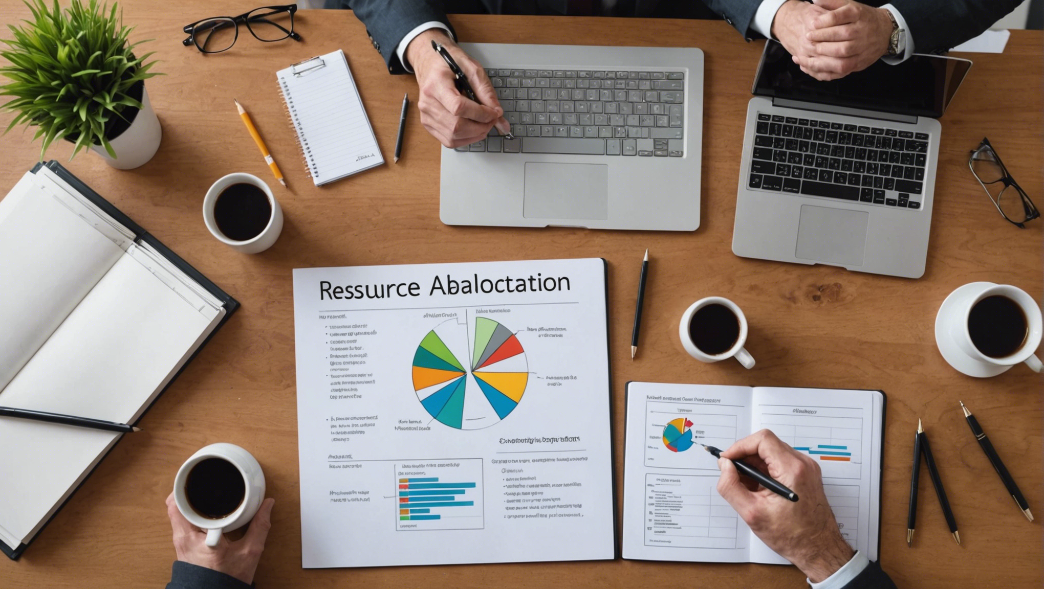 descubre cómo se lleva a cabo la asignación de recursos y la toma de decisiones estratégicas